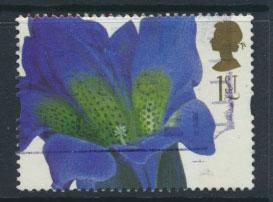 Great Britain SG 1955  Used  - Greetings Flower Paintings