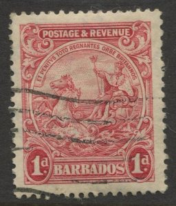 STAMP STATION PERTH Barbados #167 Seal Of The Colony Issue Used Wmk 4 -1925-34