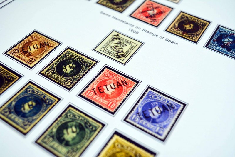 Spain postal stamp print by EL BUEN LIMÒN