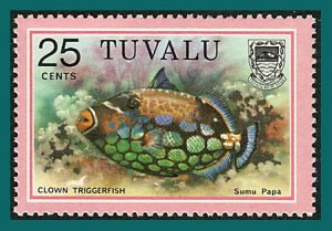 Tuvalu 1979 Fish, 25c MNH #105,SG114