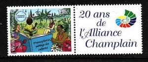 Wallis & Futuna-Sc#600-unused NH set-Francophone Week-2005-