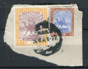 EAST AFRICA PROTECTORATE; 1940s early Camel Rider issues on POSTMARK PIECE