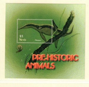 NEVIS Sc 1453 NH ISSUE OF 2005 - SOUVENIR SHEET - DINOSAURS - (WG01)