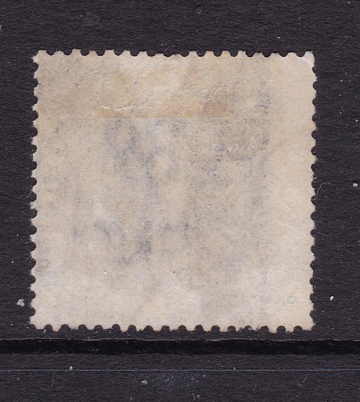 Great Britain a QV 2/- blue plate 1