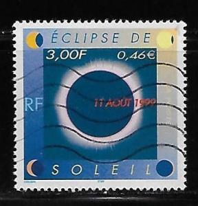 France 2735 Solar Eclipse single Used