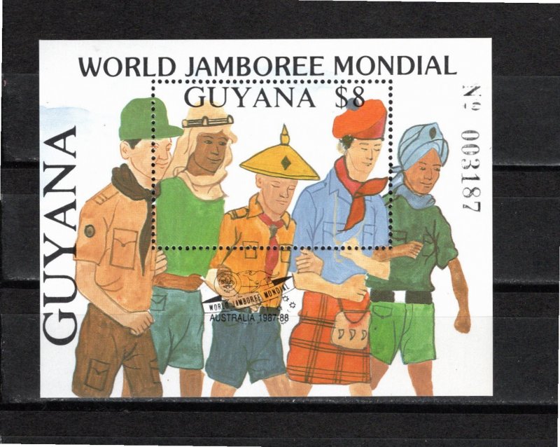 Guyana 1989 MNH Sc 2013 souvenir sheet