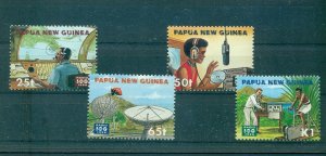 Papua New Guinea - Sc#  902-5. 1996 Century of Radio. MNH $3.95.