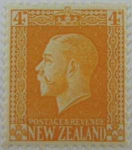 New Zealand 150 SG421 YT153 Mi141C MNH 1915 George V