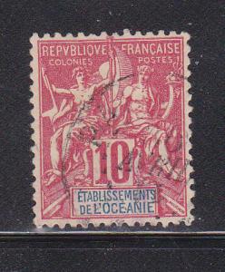 French Polynesia SC # 7 Used