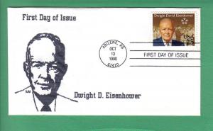 #2513 Eisenhower Issue #2-SELDOM SEEN RJW CACHET