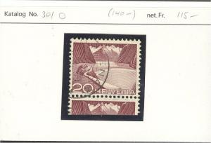 SWITZERLAND, URTYPE  VFU STAMP, NICELY USED!	