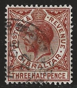 Gibraltar #78a    used