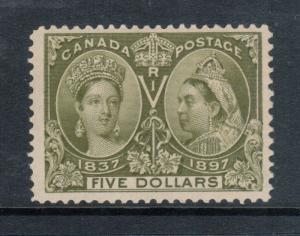 Canada #65 Very Fine Mint Full Original Gum Lightly Hinged **With Cert.**