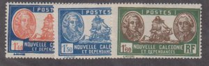 New Caledonia - 1928 - SC 164-66 - NH/HR 