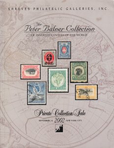 The Peter Balner Collection of Inverted Center Stamps of the World. 2002 Auction 