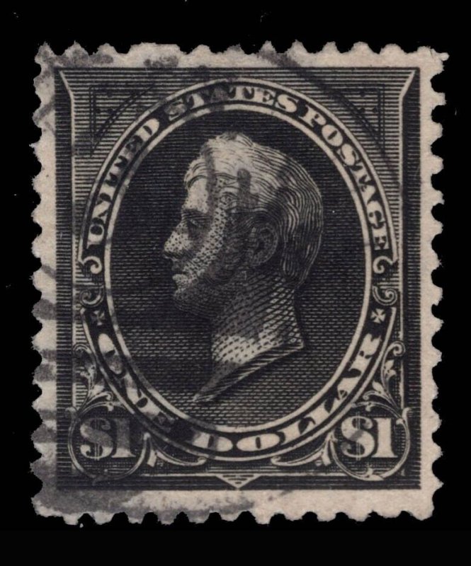 MOMEN: US STAMPS #261 NO WMK USED SOUND VF CAT. $350 LOT #87495*