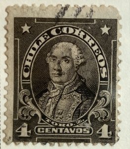 AlexStamps CHILE #114 FVF Used 