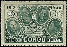 BELGIAN CONGO   #159 MH (1)