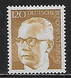 Germany West Berlin 9N297 120pf Heinemann single MNH (*sch*)