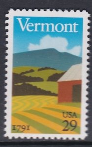 2533 Vermont Statehood MNH