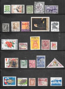 WORLDWIDE Used Mixture Lot Page #40 Collection / Lot