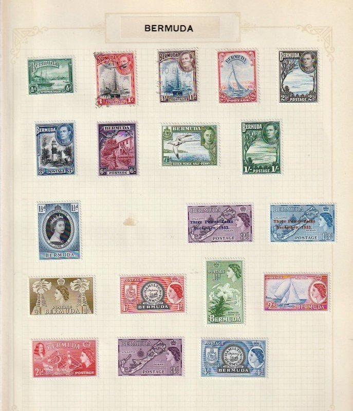 Bermuda Brunei Bechuanaland Basutoland QV/QE M&U Collection(Apx 150+)Goy2916