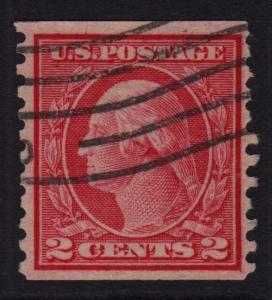 1914 Sc 453 used coil single, light cancel CV $45