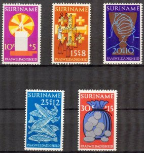 Suriname 1972 Easter set of 5 MNH