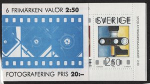 SWEDEN, 1844A, MNH, BOOKLET