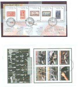 New Zealand #1879a/2012a Used Souvenir Sheet