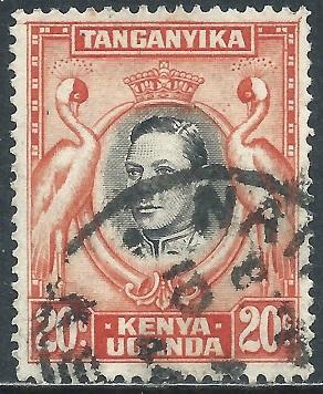 Kenya, Uganda & Tanganyika, Sc #74, 20c Used