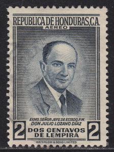 Honduras C251 President Julio Lozano Diaz 1956
