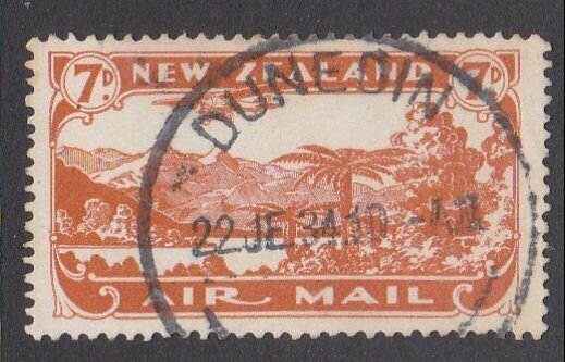 NEW ZEALAND 1931 7d airmail fine used - ACS cat NZ$30.......................M435