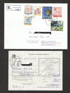 SERBIA-GERMANY-R LETTER-FAUNA-The period of the NATO bombing of Serbia-1999(2)