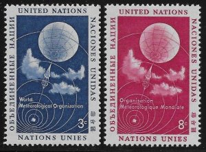 1957 UN New York 55-56 1 years IMO - WMO