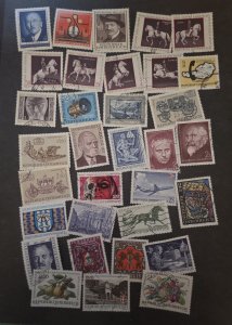 AUSTRIA 1972-1973 Stamp Lot Used T19741