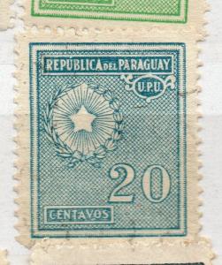 Paraguay 1927-42 Early Issue Fine Used 20c. 282605