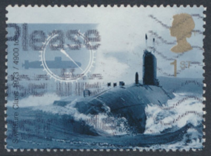 GB   SG 2203  SC# 1968 Used Royal Navy Submarines see details & scans