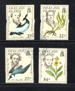 Falkland Islands SC #433-6  VF, Used, Endangered Species, CV $5.65 .... 1930170