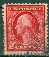 USA - Scott 406 VF-XF w/ Circular Cancel