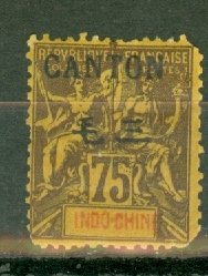 CV: France China Canton 28 mint CV $67.50