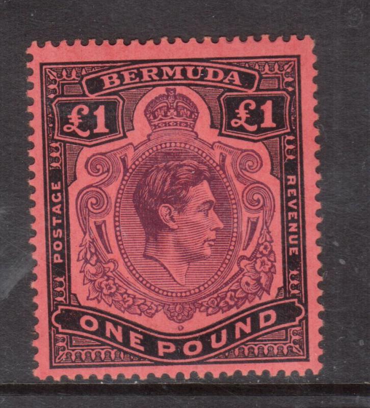 Bermuda #128b (SG #121b) Very Fine Never Hinged