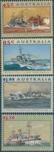 Australia 1993 SG1397-1400 WWII Ships set MNH