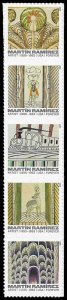 PCBstamps  US #4968/4972a Strip $2.45(5x{49c}Martin Ramirez, MNH, (8)