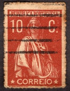 1920, Portugal 10c, Used, Sc 275