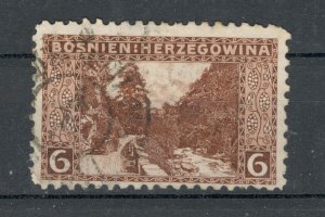 BOSNIA - AUSTRIA - USED STAMP, 6h - perf. 9¼ - 1906.