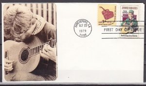 United States. Scott cat. 1613. Guitar Coil stamp. First Day Cover. ^