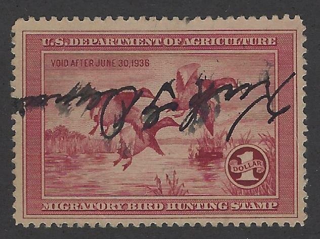 United States Scott RW2 used - VF centering