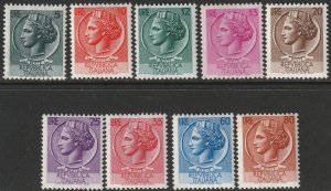 Italy 1953 Sc 626-33 set MNH**