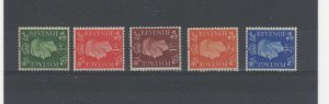 GB 1938-40 to 2 1/2d wmk sideways MVLH